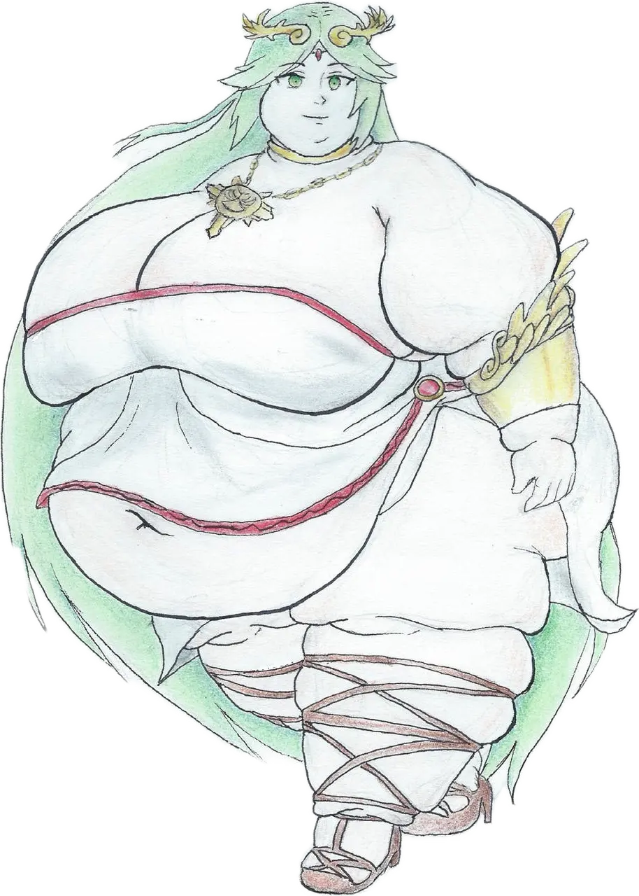 Avatar of Palutena, BBW Goddess of Light & Gluttony