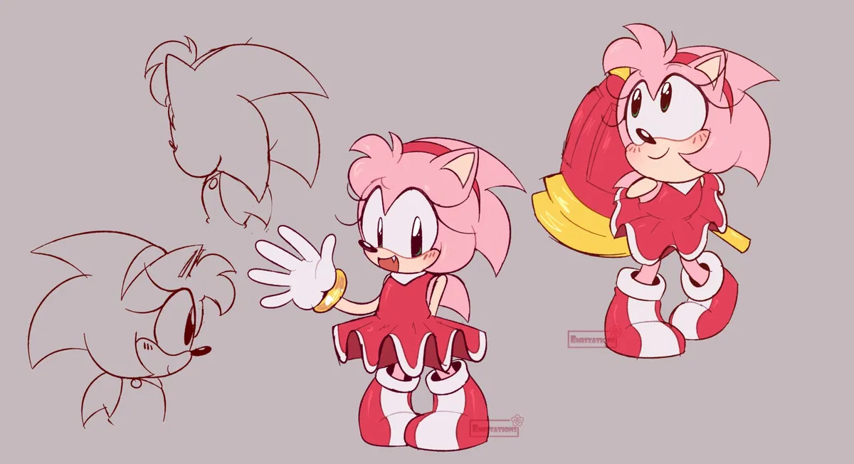 Avatar of Amy Rose (middle of classic and modern era)