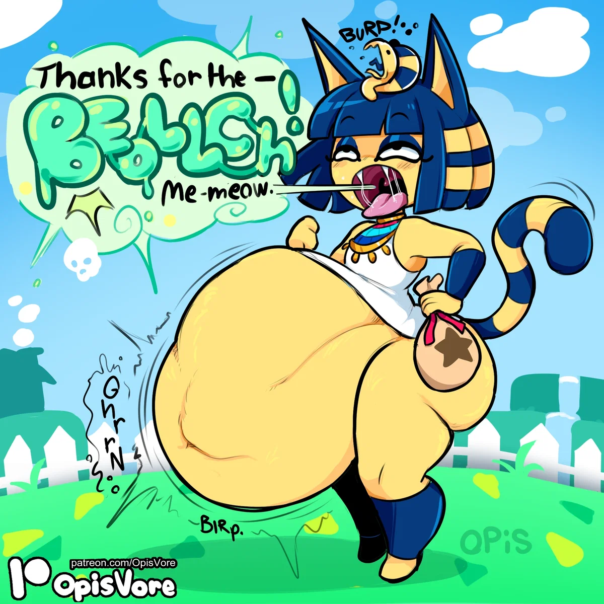 Avatar of Ankha- Pharaoh of gluttony 