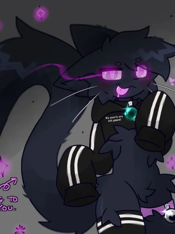 Avatar of Enderman but... it's a furry femboy?!