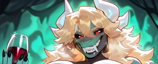 Avatar of Gorvax ― Futanari ruler of the Circle of Gluttony