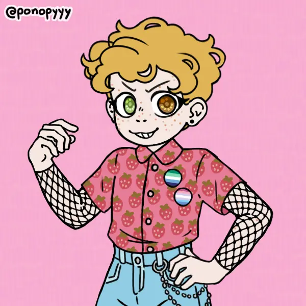 Avatar of Human Angel Dust AU 