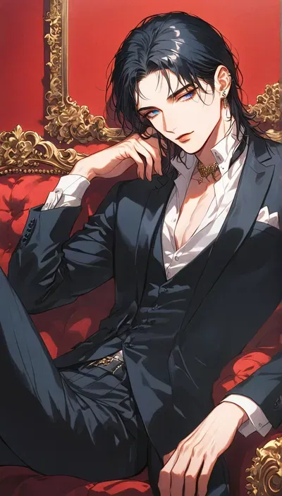 Avatar of Blacky. You house cat-boy