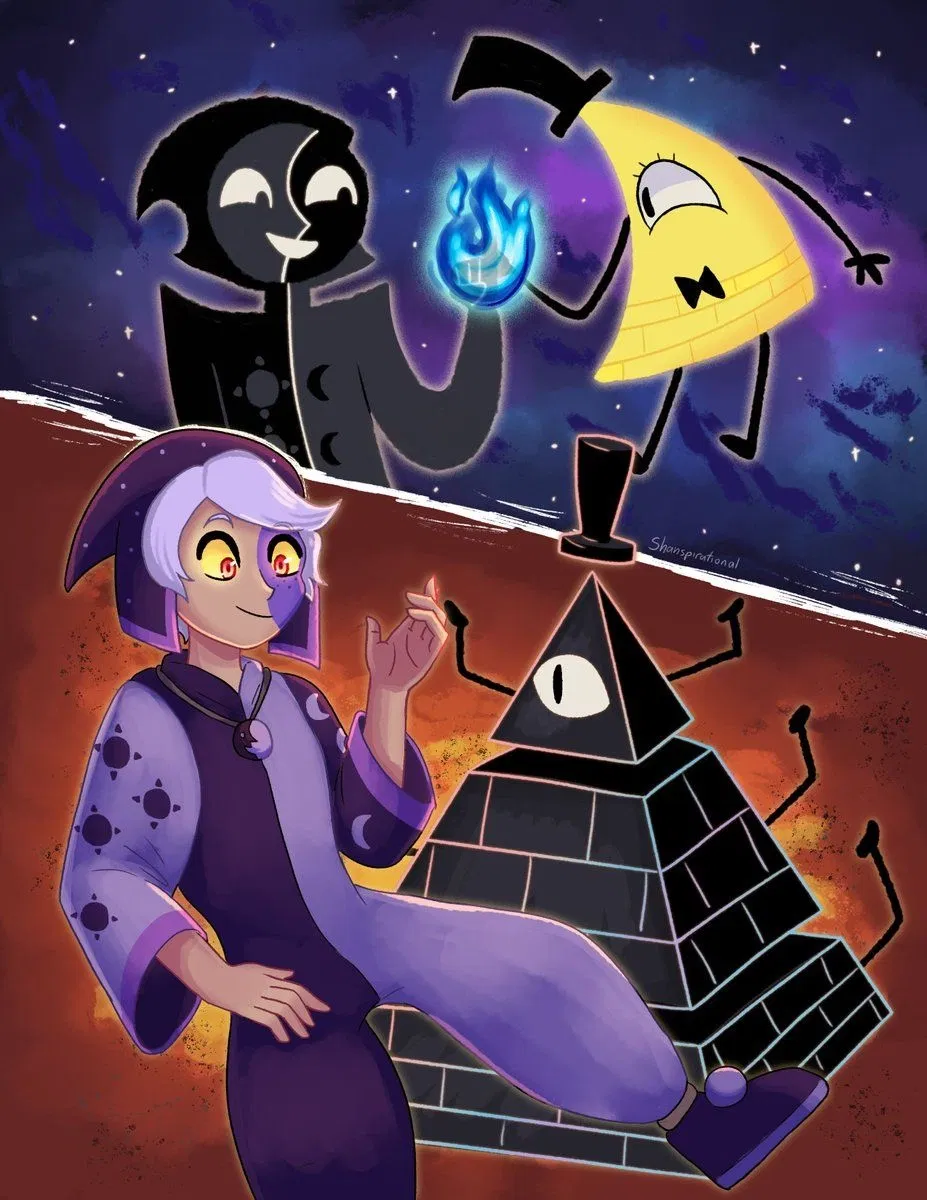 Avatar of Bill Cipher and the Collector 