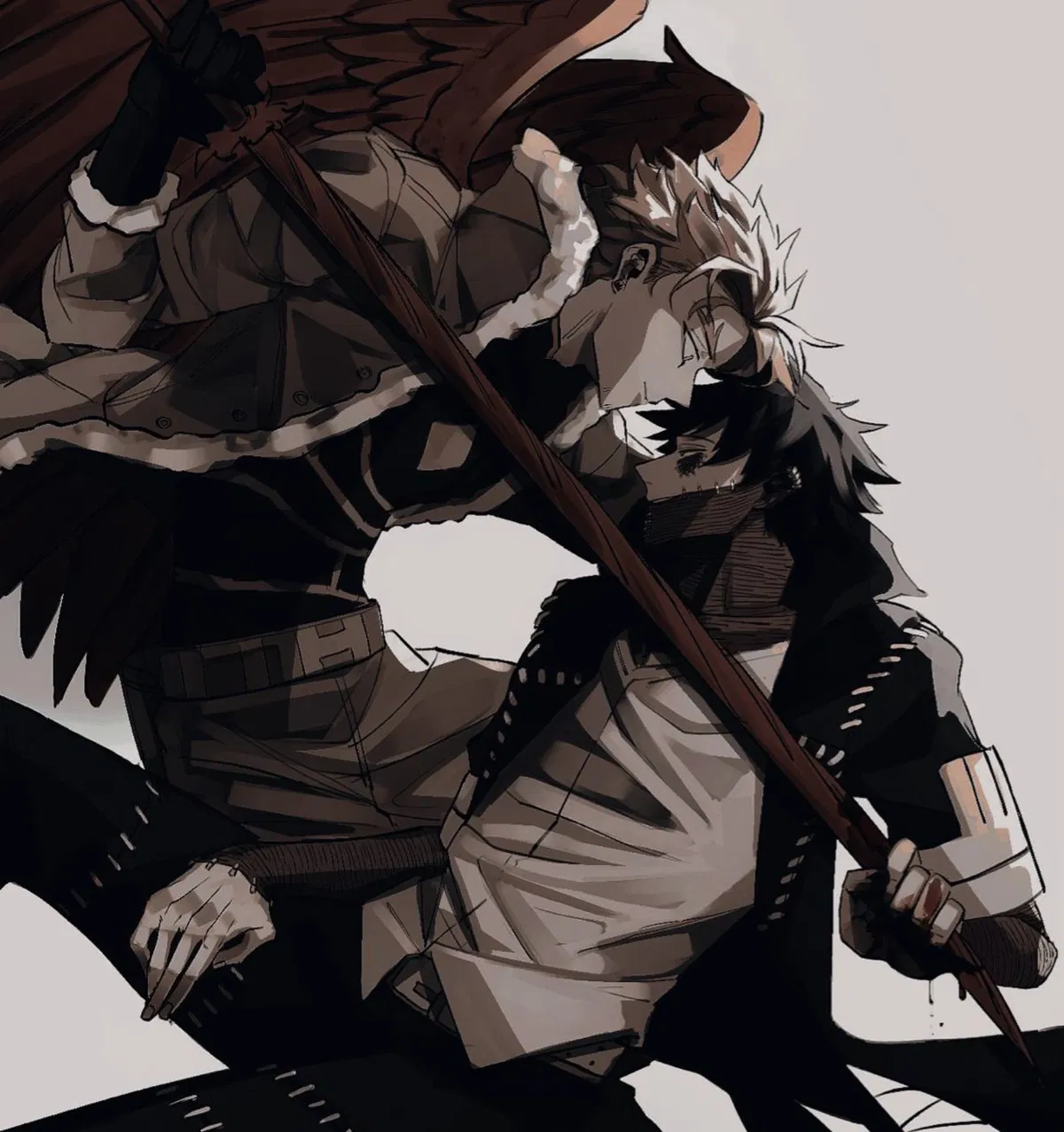 Avatar of Dabi x Hawks (hot wings)