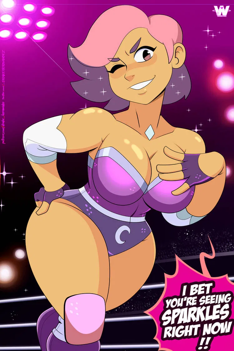 Avatar of Queen glimmer: wrestling 