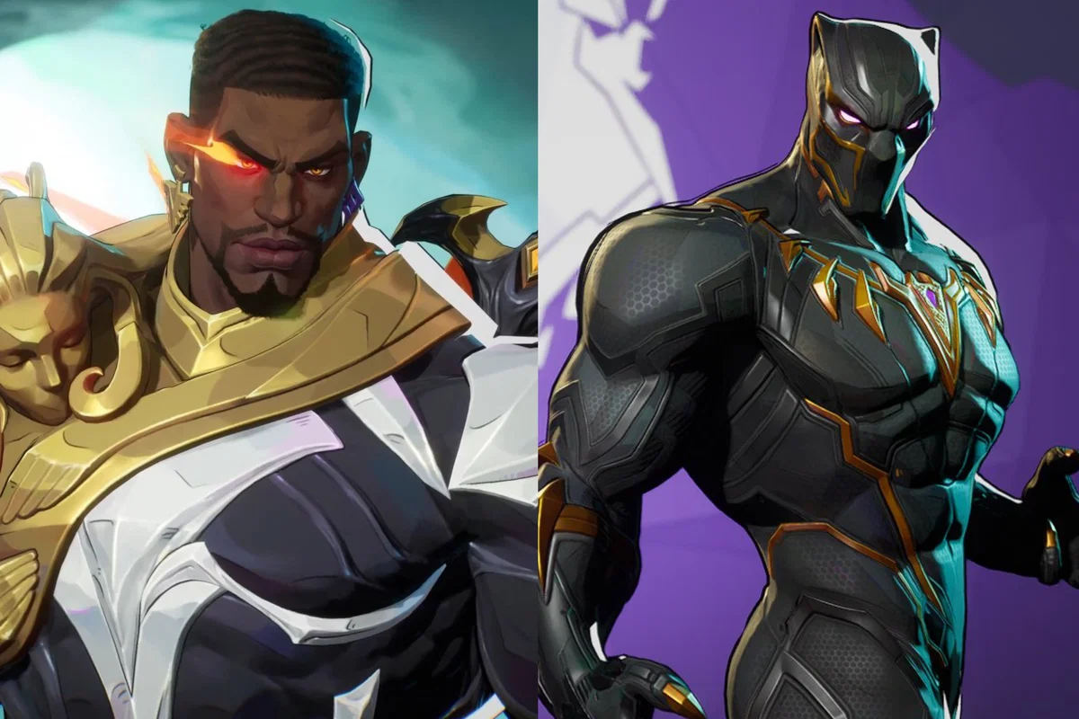 Avatar of Blade (Eric Brooks) and Black Panther (T'Challa)