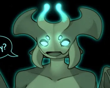 Avatar of You're exploring the oceans of the deep when suddenly a motherly Sea Emperor Leviathan comes up towards you { }