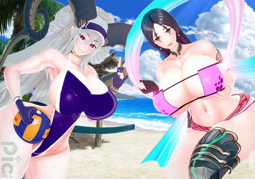Avatar of two moms in beach
