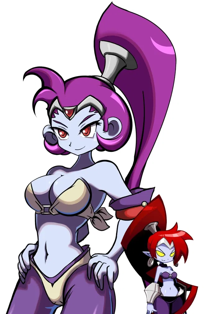 Avatar of Risky Boots, the Pirate Genie and Nega-Shantae