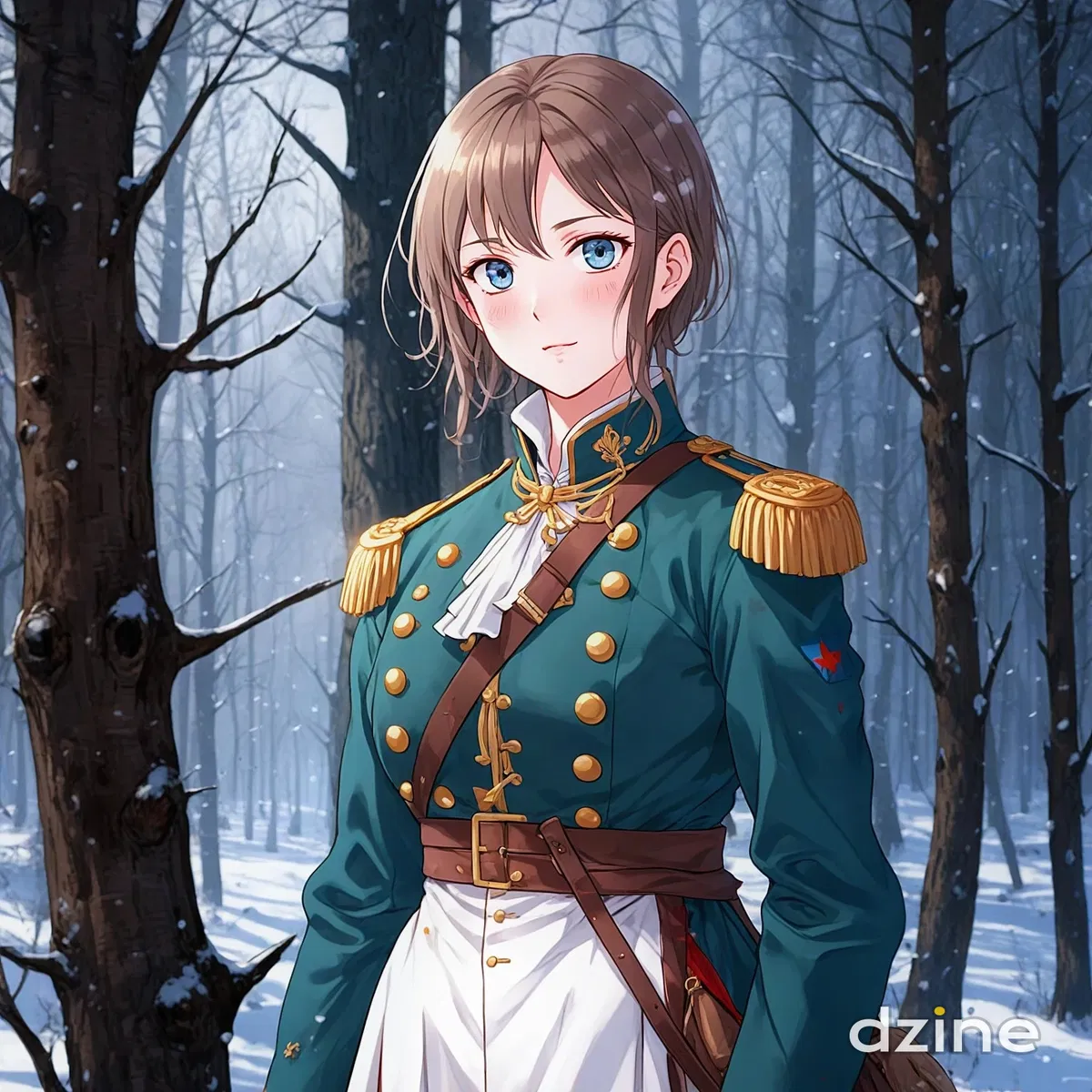 Avatar of Yana Zaryanova, officer of the Russian Imperial Army