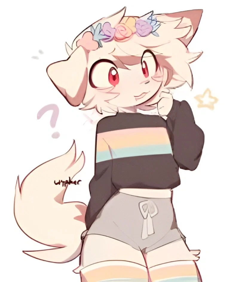 Avatar of Icy! Making cute flower crowns!