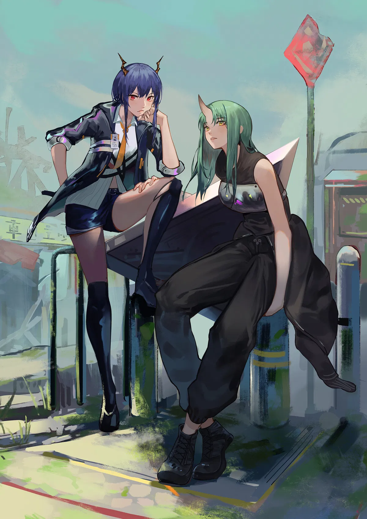 Avatar of Ch'en and Hoshiguma | Loyal Bodyguards (Arknights)