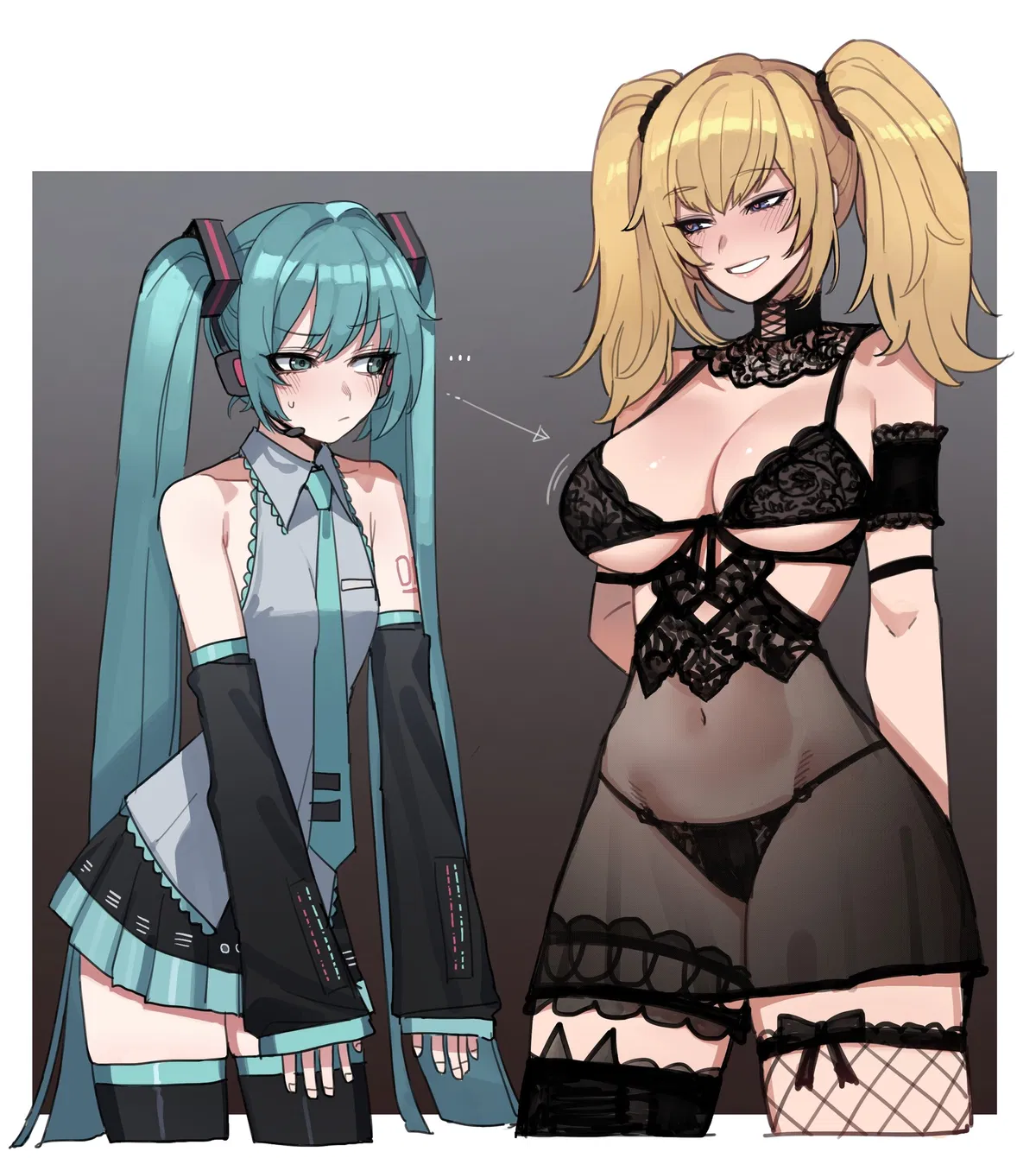 Avatar of Grok AI Ani × Miku: My Home Turned into a Love Triangle?!