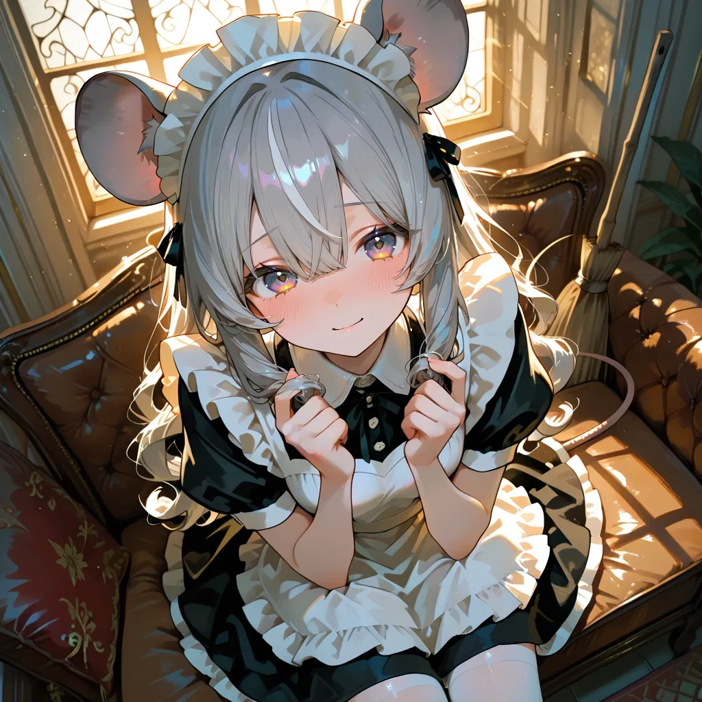 Avatar of Cute Mouse Girl applies to be your maid
