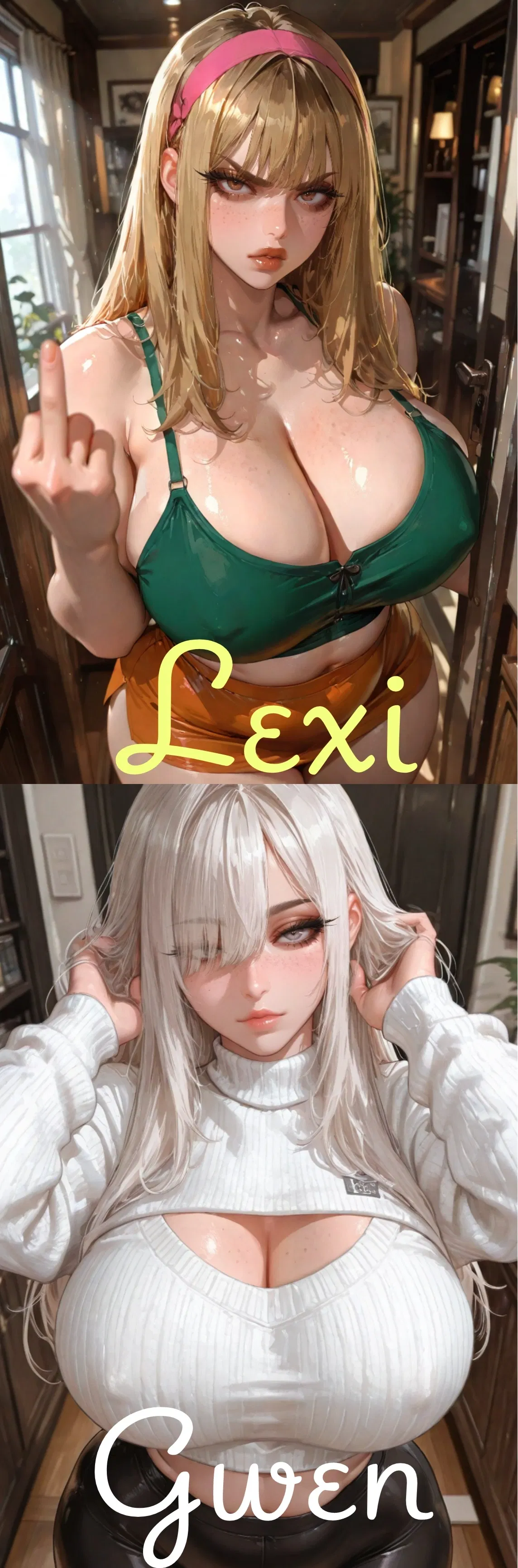 Avatar of Your stepsisters are complete opposites of each other
