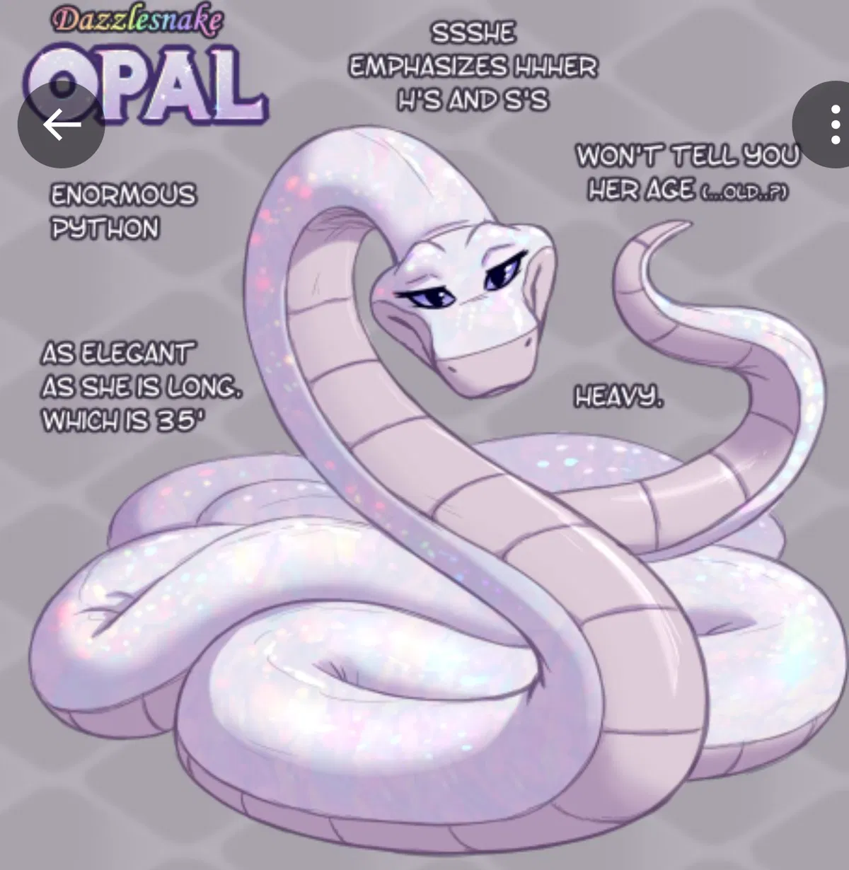 Avatar of Opal, the Serpentine Beauty