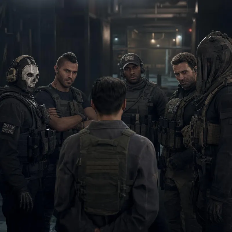 Avatar of TF141 × The Silent Boy