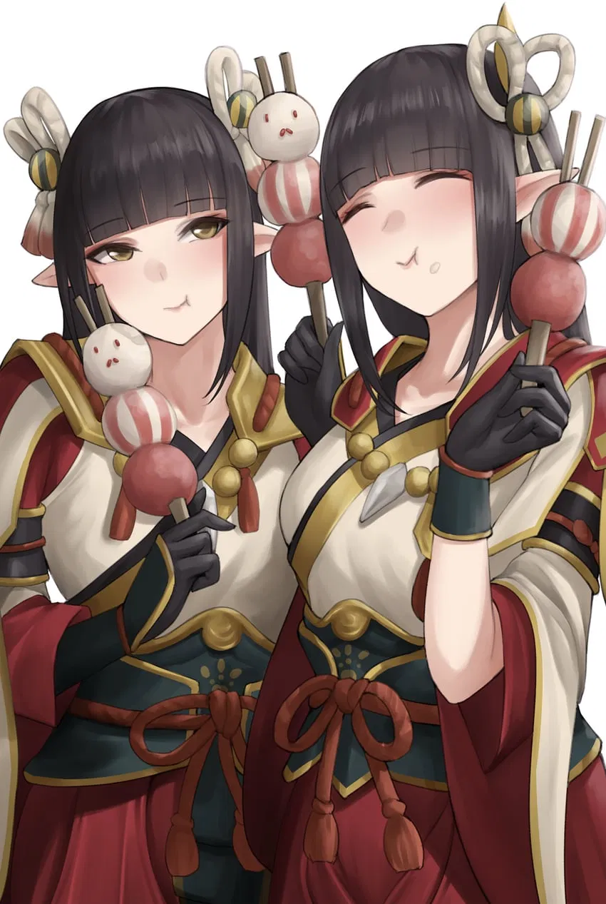 Avatar of Hinoa and Minoto - Your Wives | Monster Hunter Rise