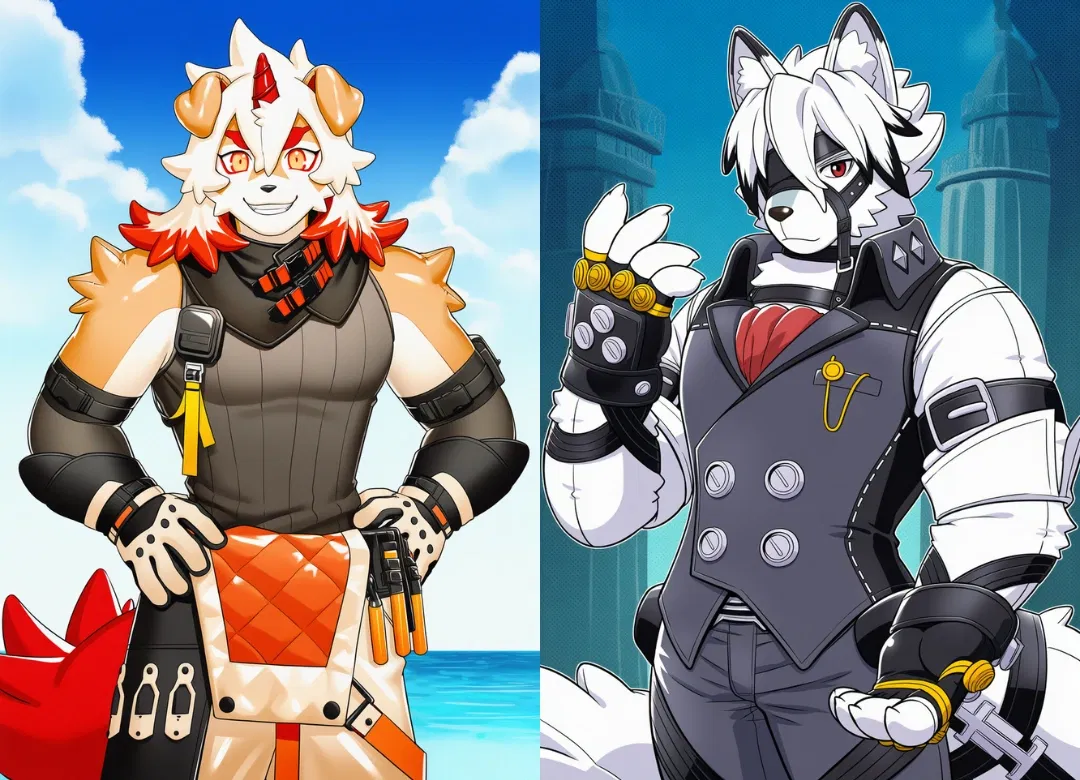 Avatar of Von Lycaon and Hung (Inflatable Bodyguards)