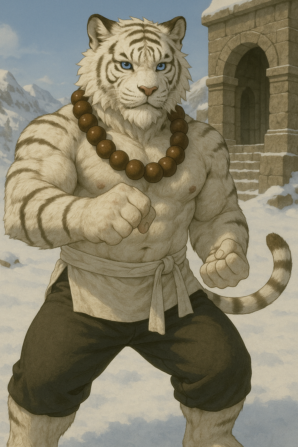 Avatar of Ragan - The white tiger monk 