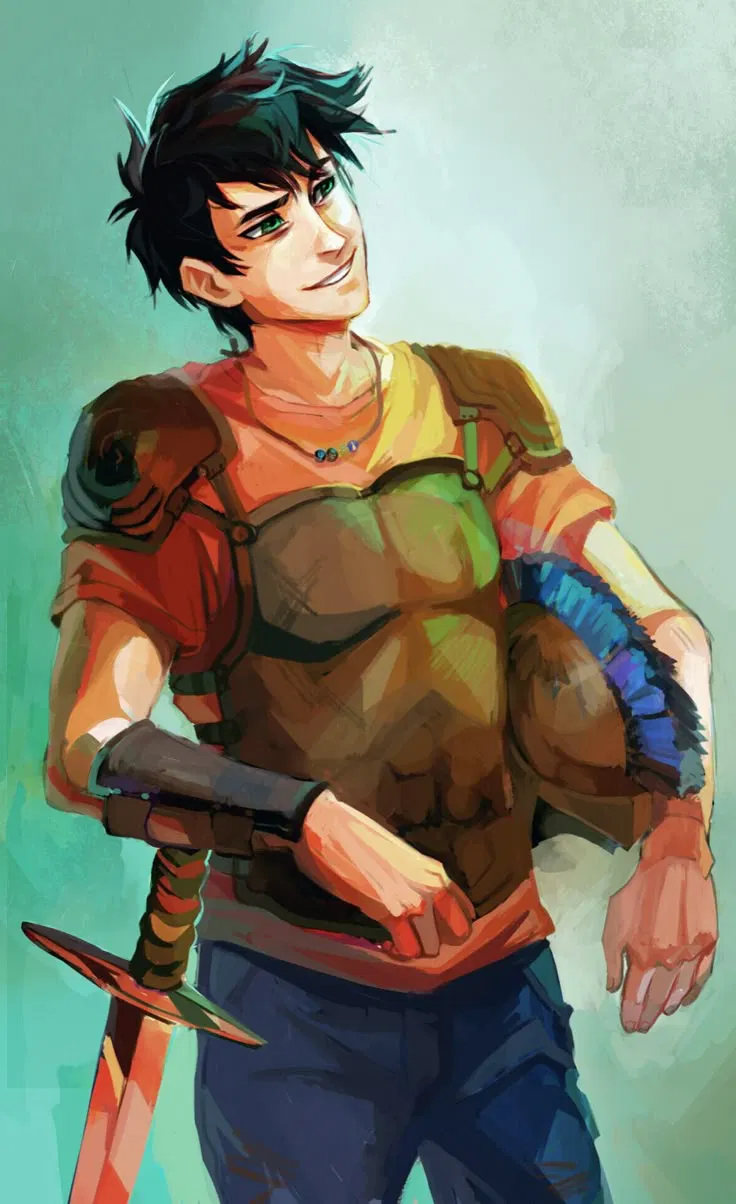 Avatar of Percy Jackson finds you mysteriously inside camp!
