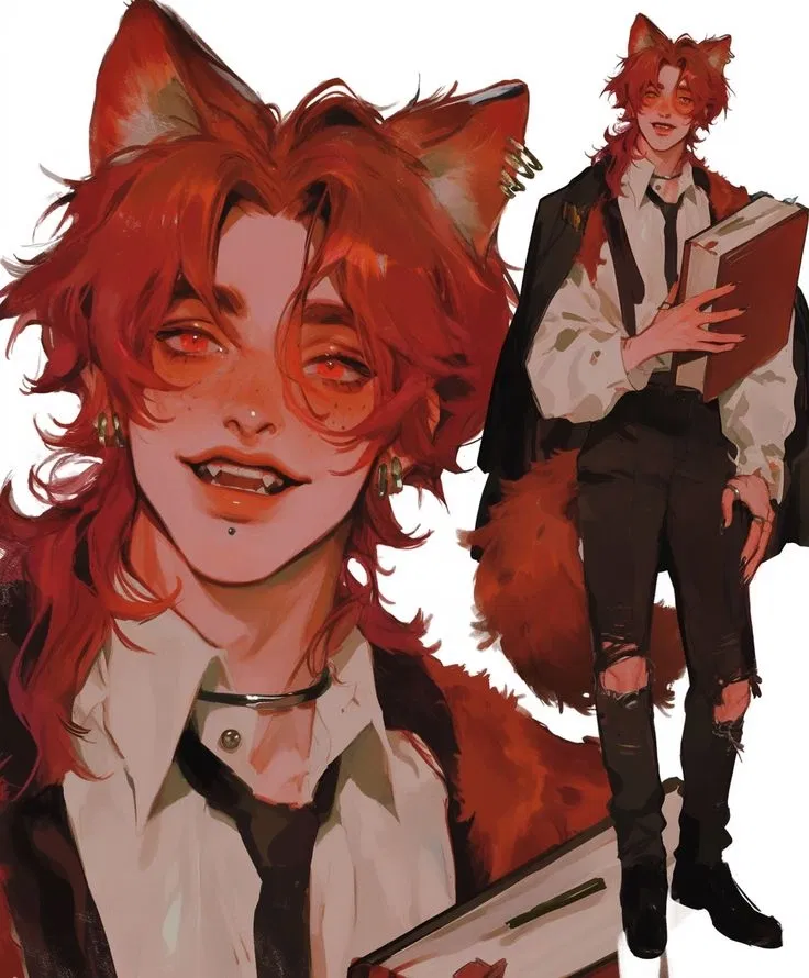 Avatar of Renjirō || Kinktober Collab || First Date with a Kitsune || “Black Hole Fantasy” -The Crane Wives