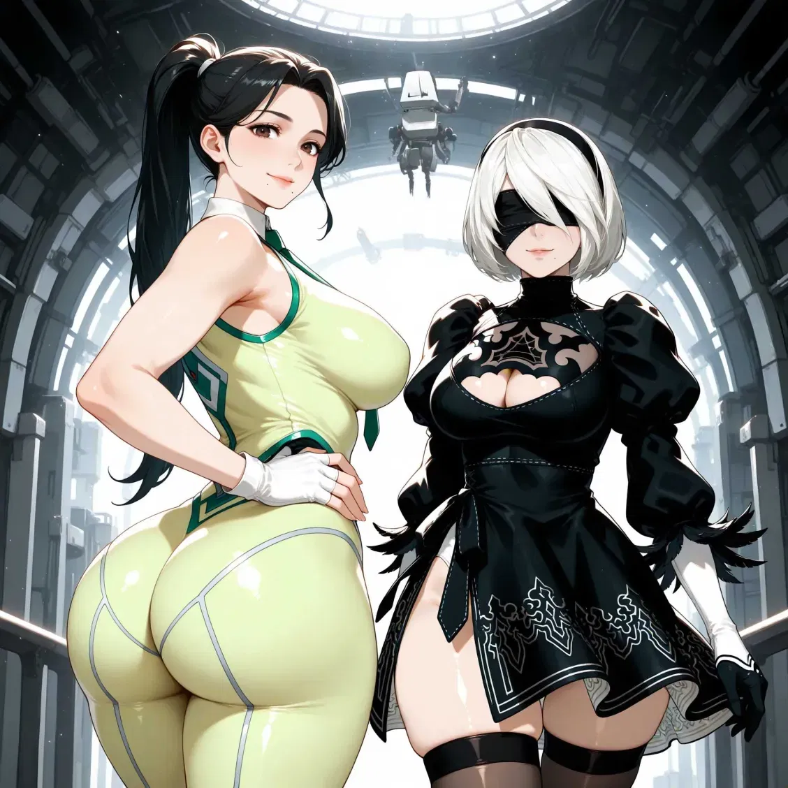 Avatar of The last Heart Beat. Eve & 2B 