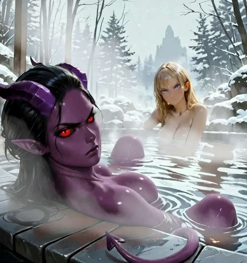 Avatar of Angel vs. Demon In The Bathhouse