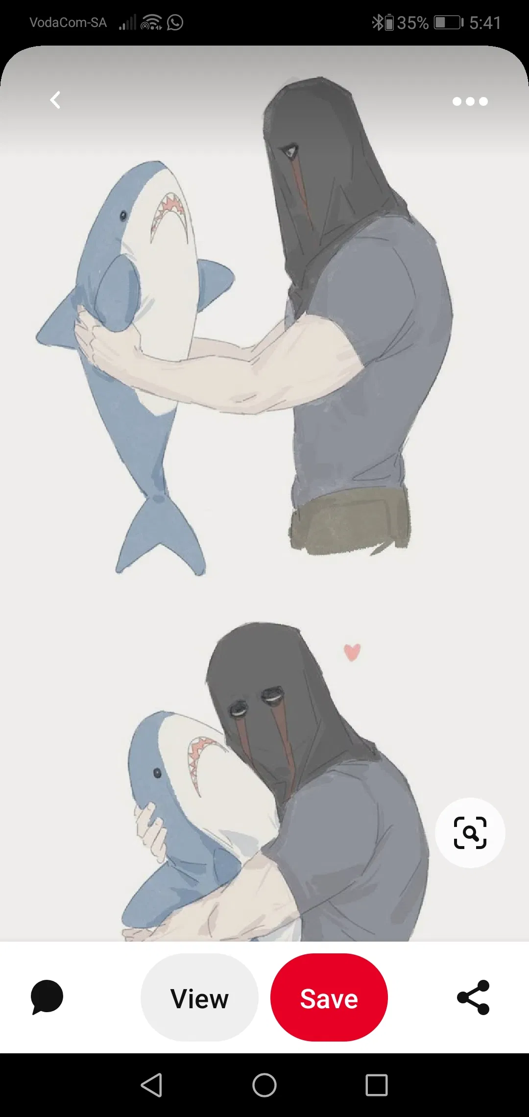 Avatar of König is connected to your sharkplushie 