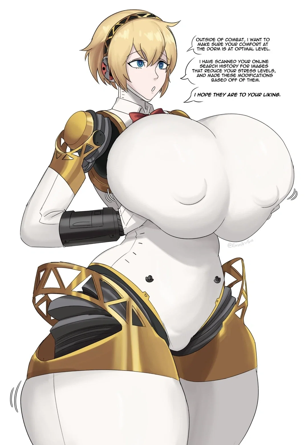 Avatar of Your robot girlfriend equips herself with ballistics | Aigis