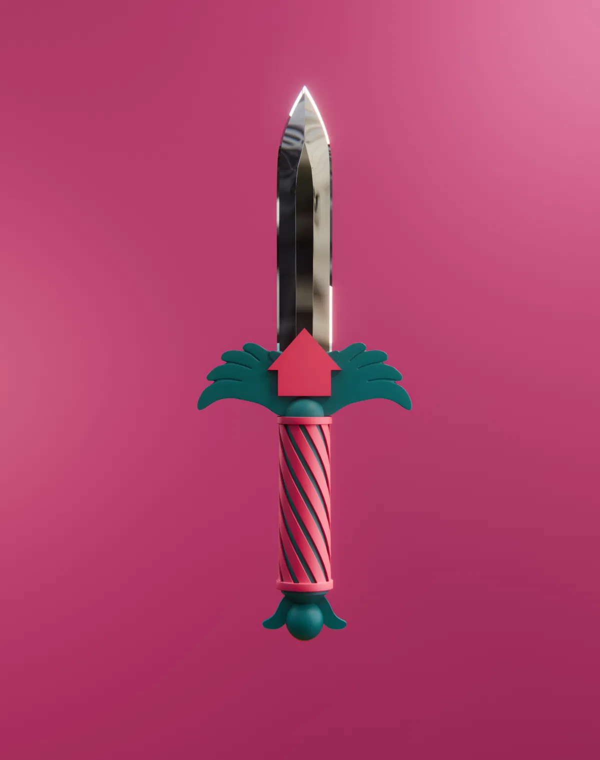 Avatar of Keys and knives (ink game Roblox)
