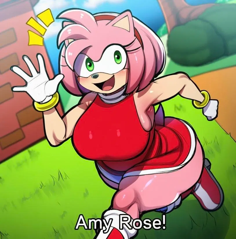 Avatar of Amy Rose || The Girl with a Heart as Big as her Hammer (blackwhiplash style)