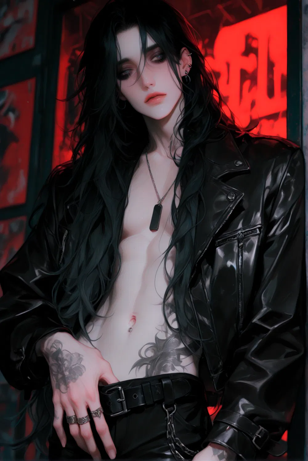 Avatar of Vincent Olson "v3xx" - trap metal idol who hates being an idol