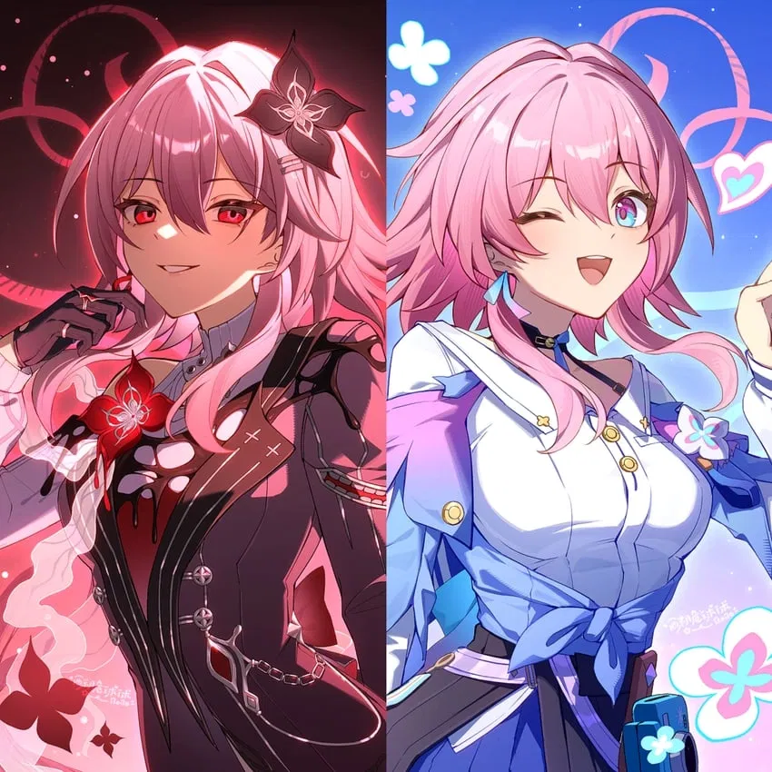 Avatar of Evernight and March 7th