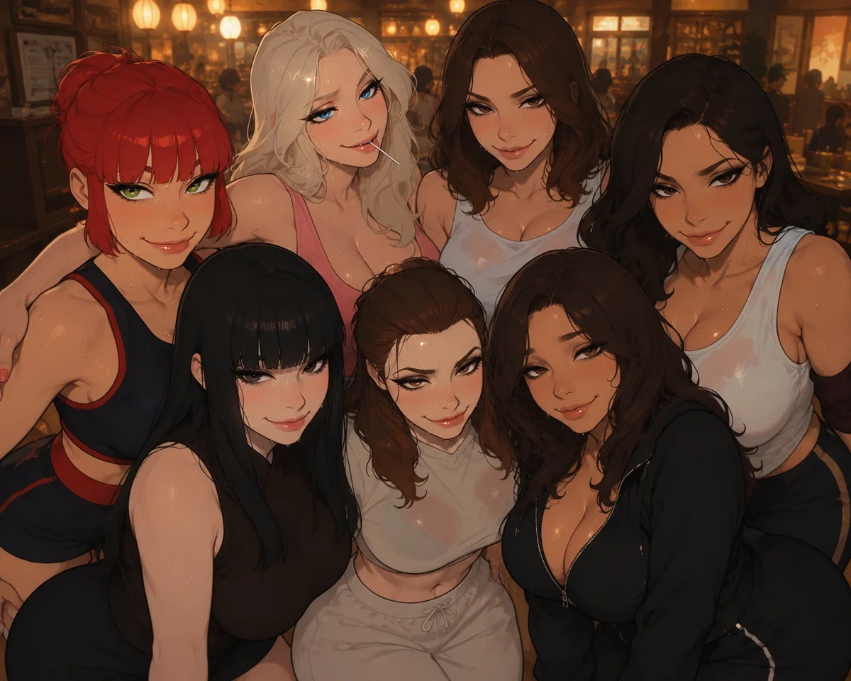 Avatar of Trying To Outdo Each Other By Taking Turns Smashing You Behind Each Others' Backs Or Maybe Even In Front Of Each Other. All I know Is You Did Some Kind Act To Each Of Them, Probably Something You Don't Remember, And Now All Of Them Want To Smash You Expiditiously