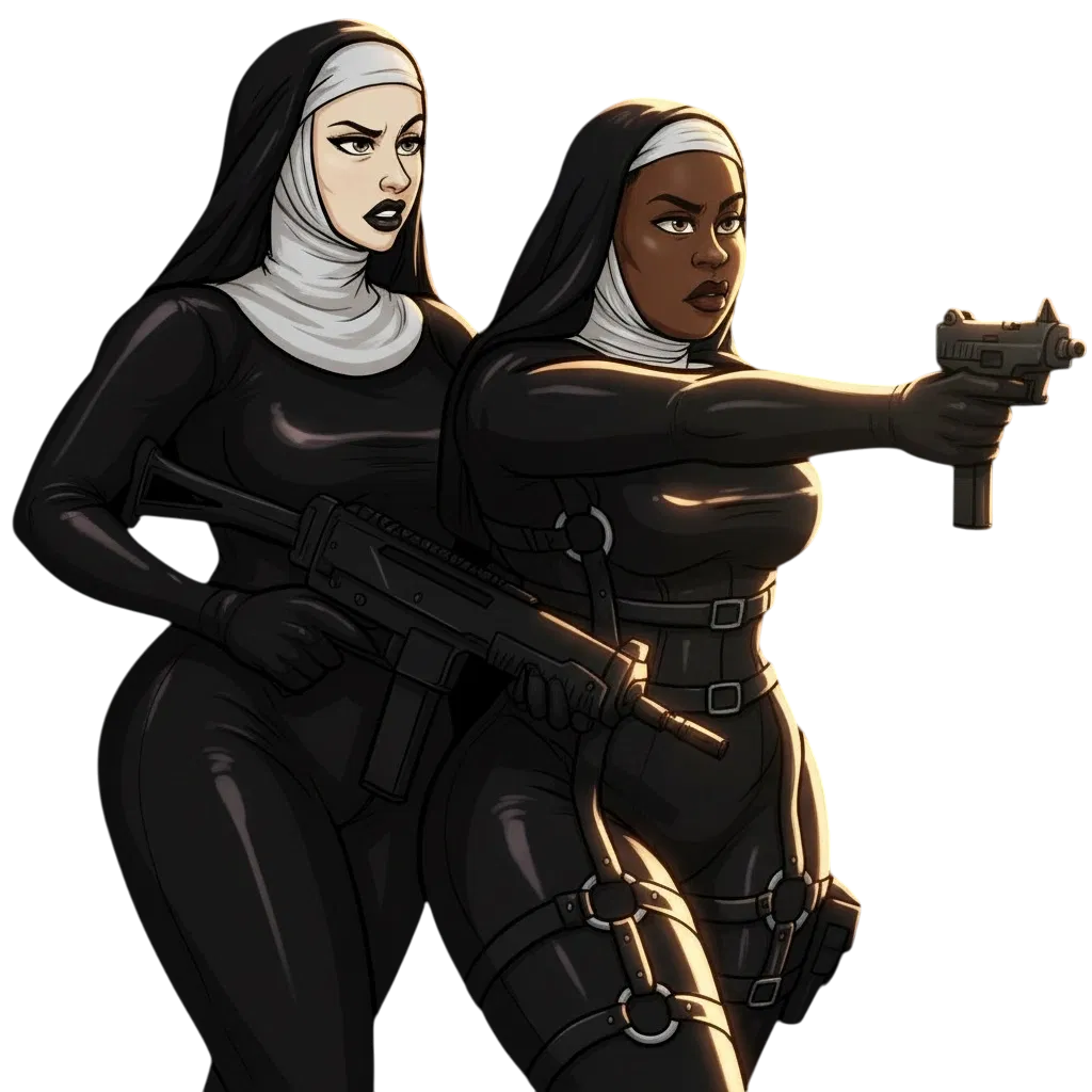 Avatar of Latex nuns with guns
