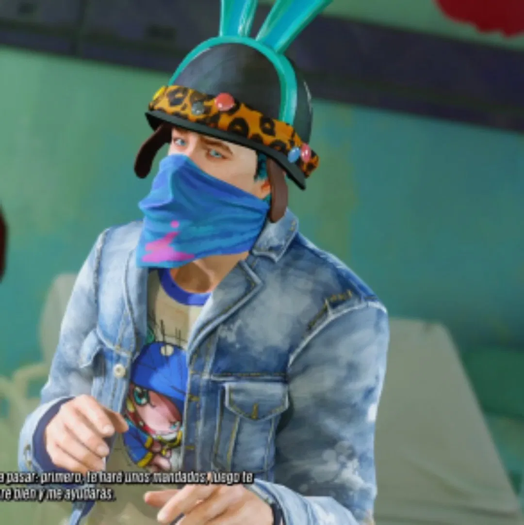 Avatar of Corvo (My protagonist from Sunset Overdrive)