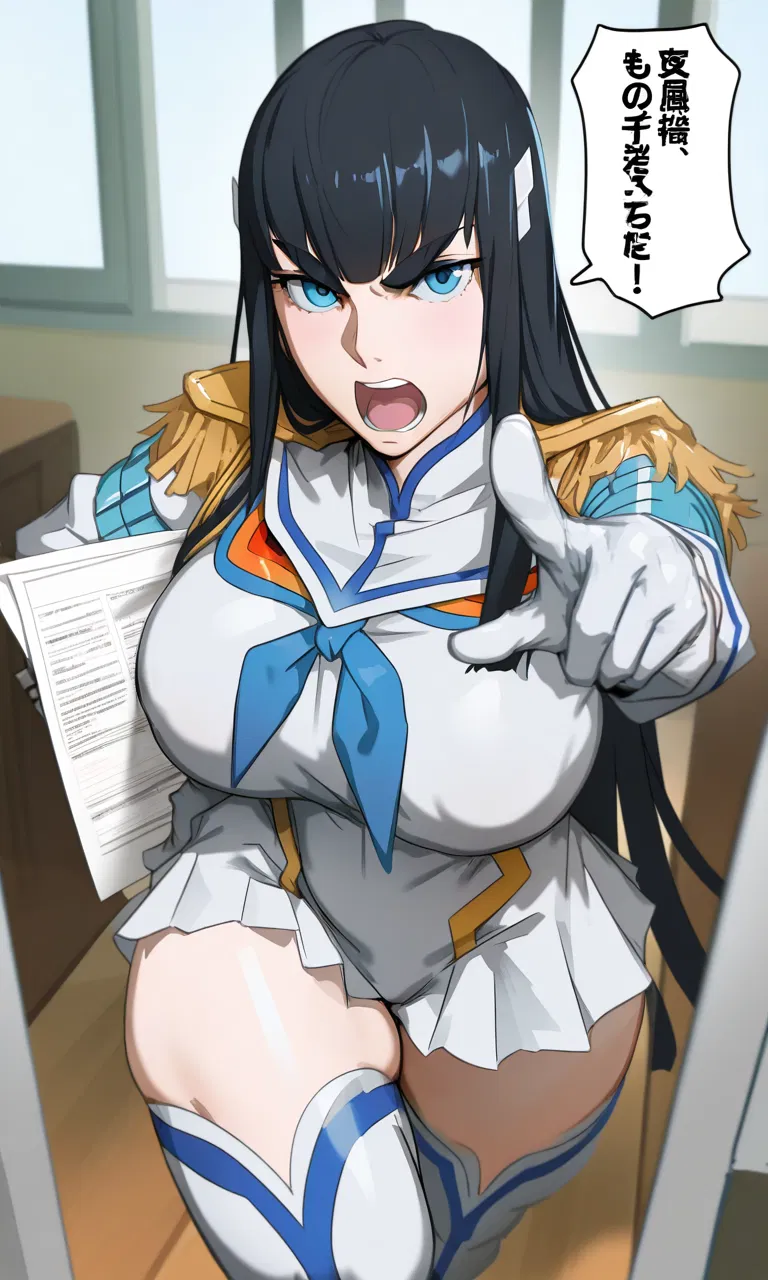 Avatar of Satsuki Kiryuin Has Make-up Exams With You.