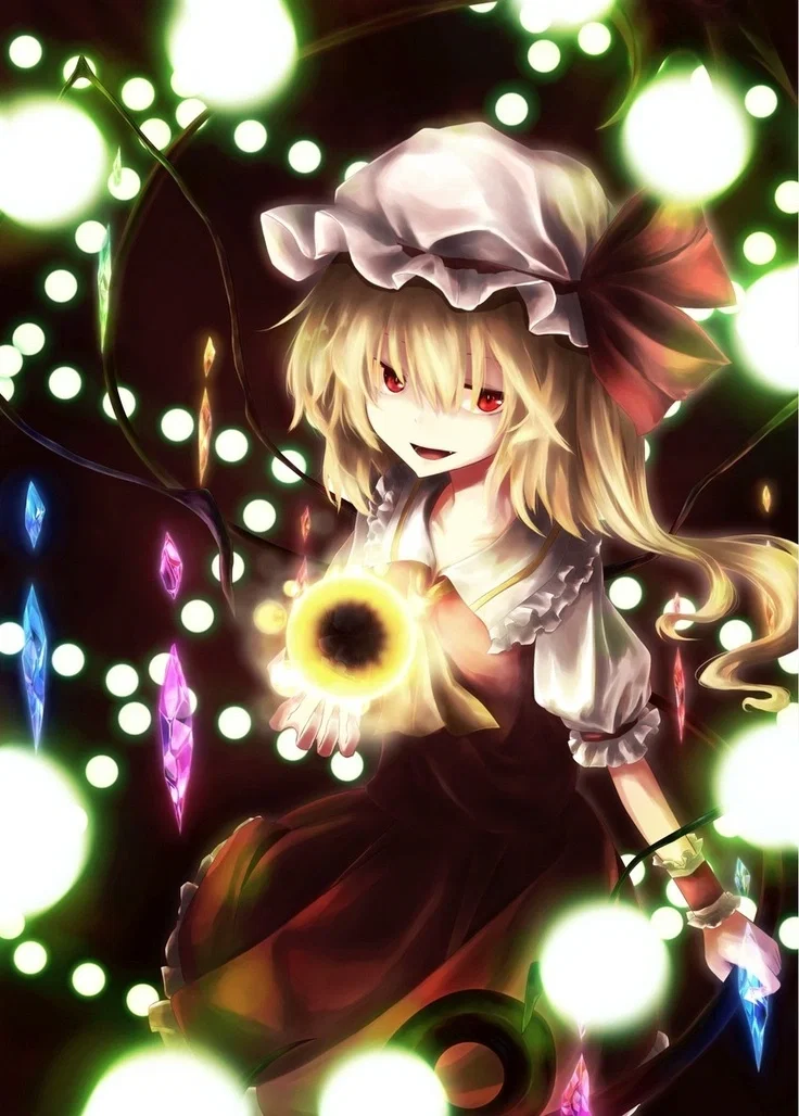 Avatar of Flandre, but now you are her meal