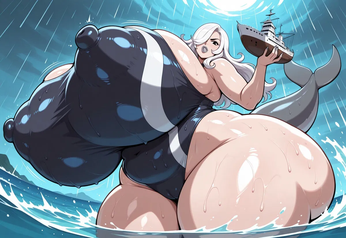 Avatar of Hyper Thicc Albino Whale Girl 
