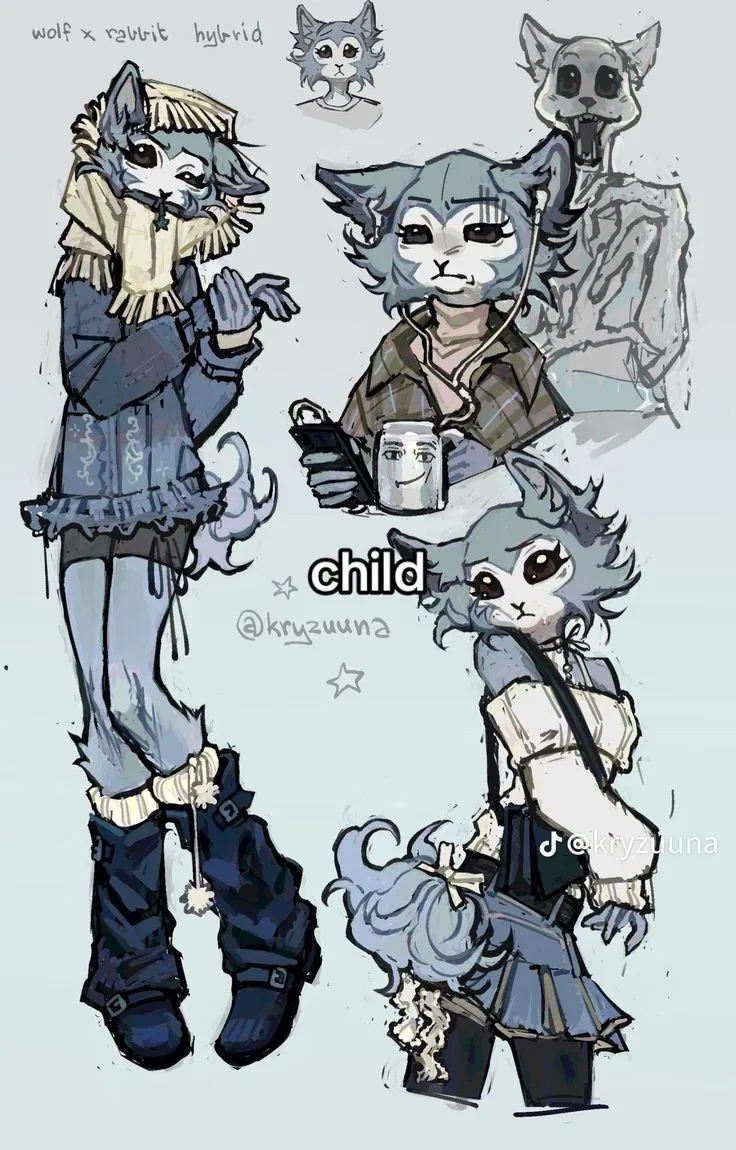 Avatar of Leano the rabbit/wolf hybrid