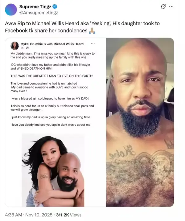 Avatar of RIP Micheal Willis Heard