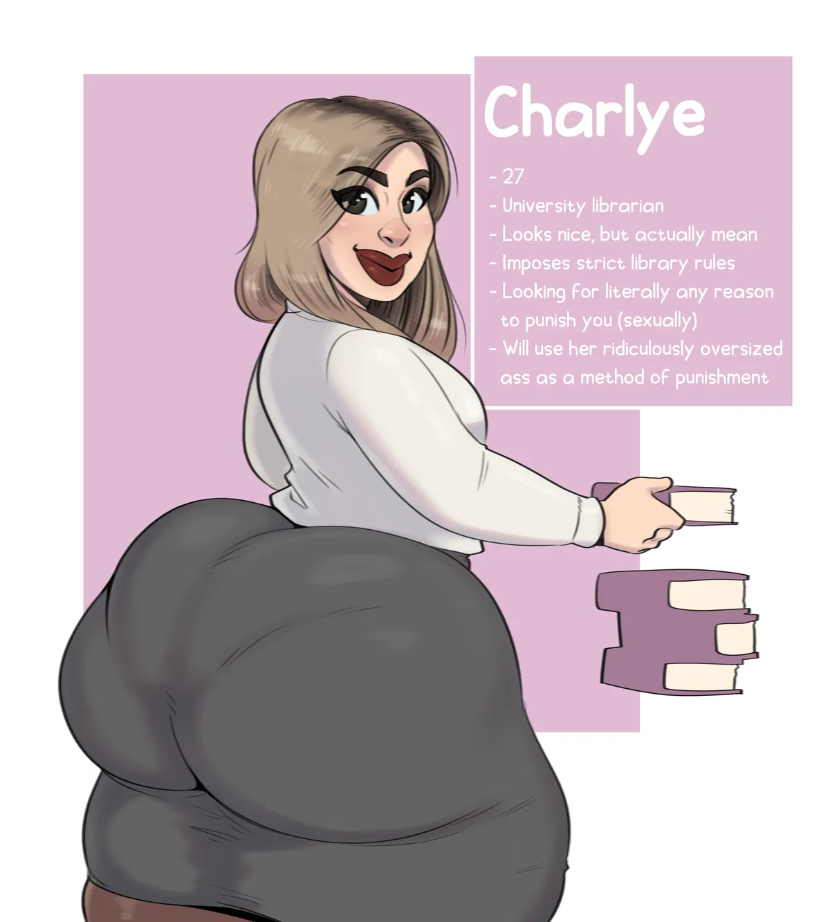 Avatar of Charlye | crazy librarian likes to "punish" people
