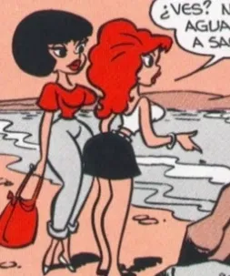 Avatar of Condorito : Bañistas