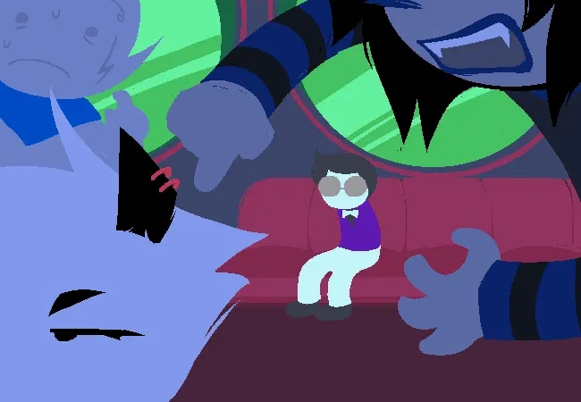 Avatar of Yiffany, Vriska, Harry, and Tavros at a Christmas Party!!! | Homestuck: Beyond Canon