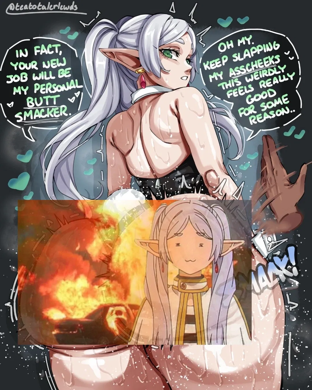 Avatar of Becoming your masters personal ass smacker | Frieren