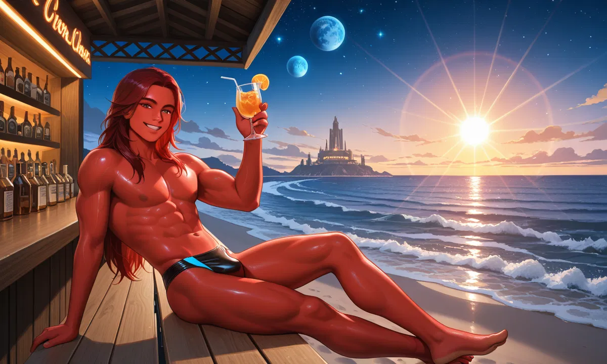 Avatar of Jahn | Smiles and Drinks at Sunset