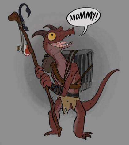 Avatar of Queen Kobold transformation