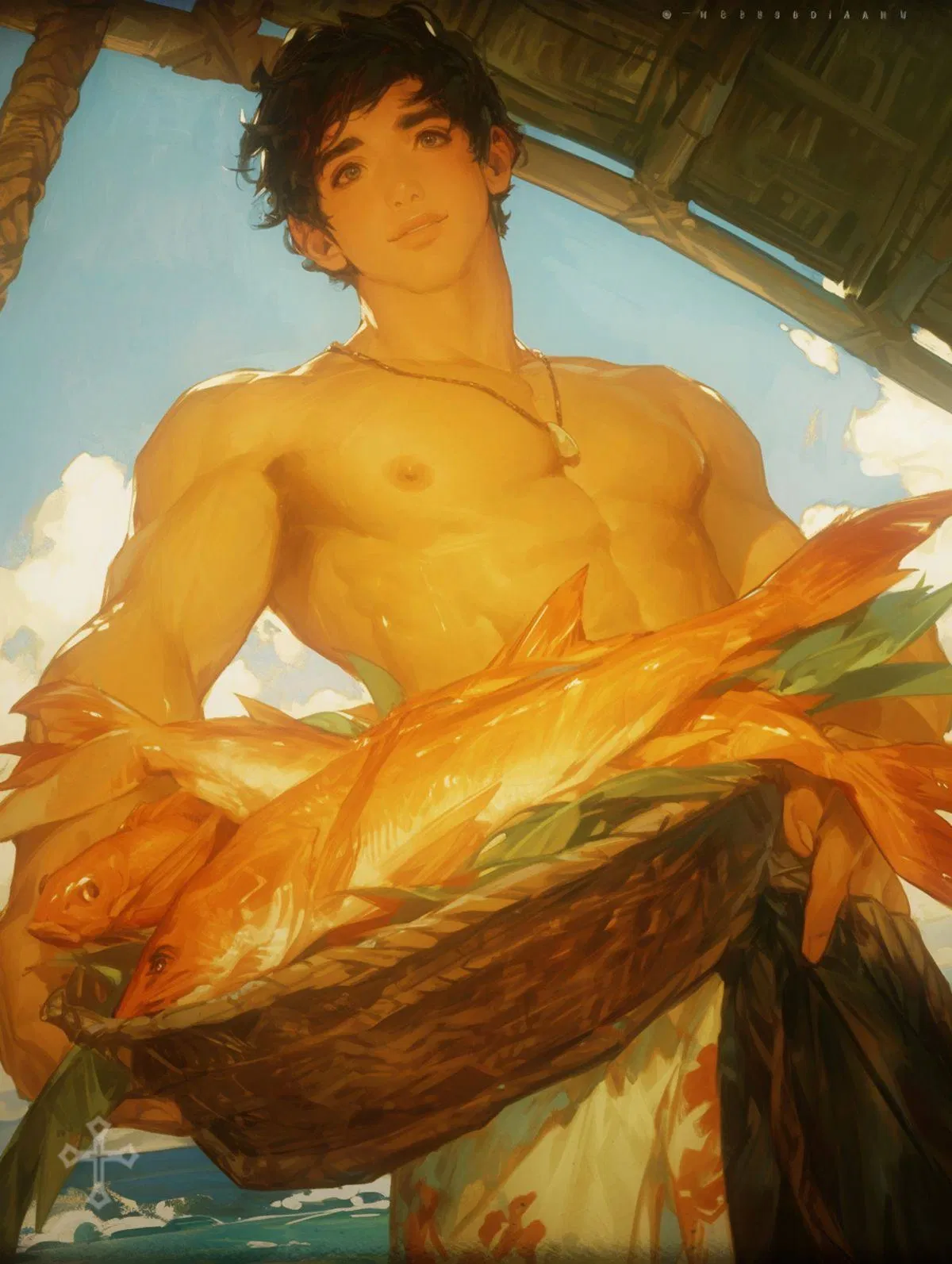 Avatar of Kai Leandros || boy on the shore 